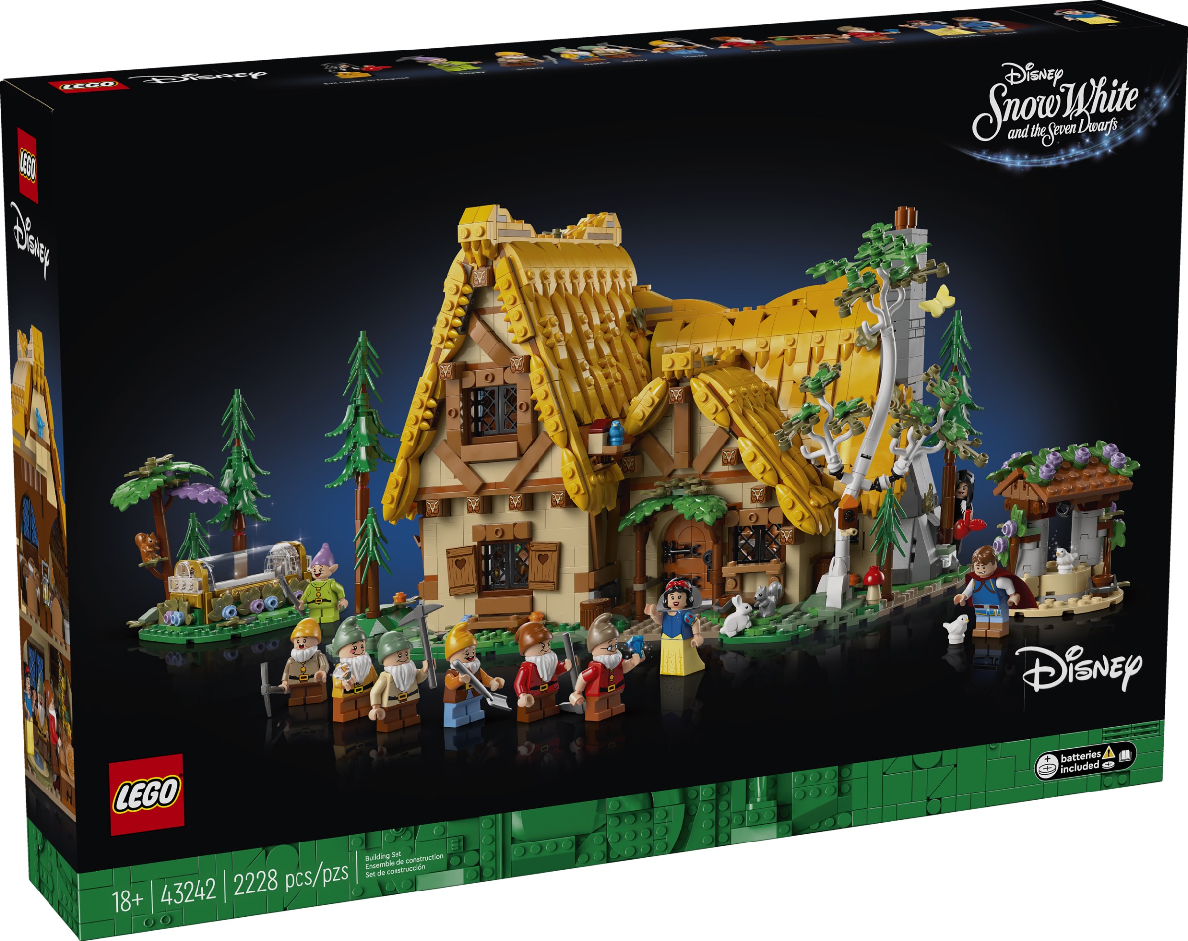 LEGO reveals Snow White's Cottage! Brickset